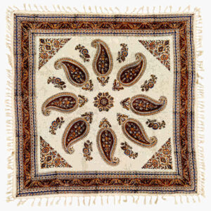 Iranian Tablecloth: Isfahan’s Traditional Kalamkari Block Print Bina