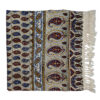Iranian Tablecloth: Isfahan's Traditional Kalamkari Block Print Elegance Paisley