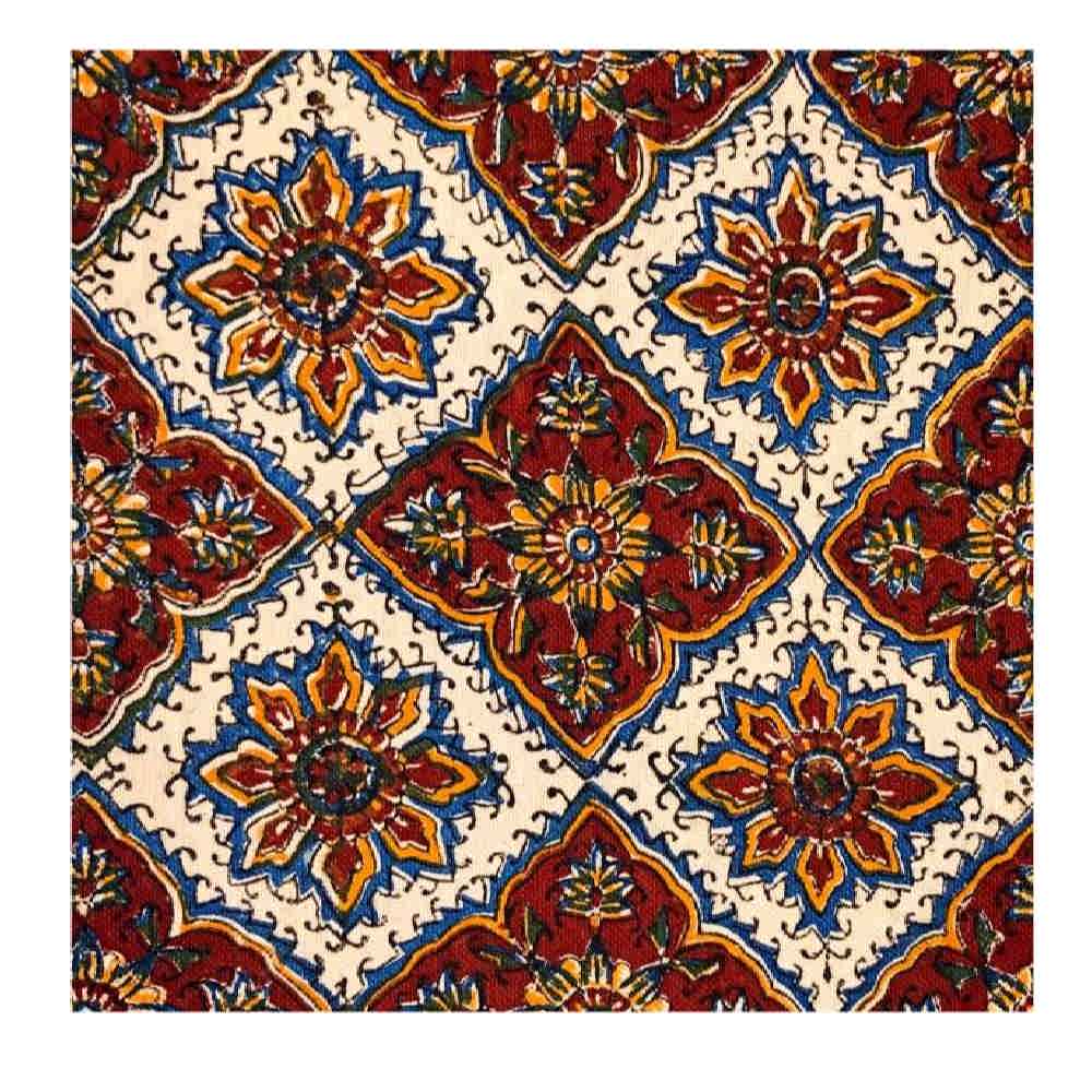 Iranian Tablecloth: Isfahan’s Traditional Kalamkari Block Print Kheshti