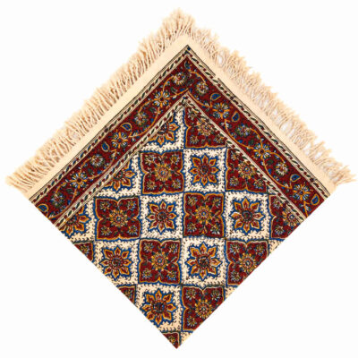 Iranian Tablecloth: Isfahan's Traditional Kalamkari Block Print Kheshti