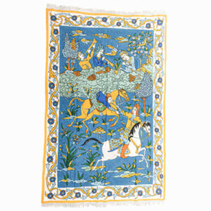 Iranian Tablecloth: Isfahan’s Traditional Kalamkari Block Print Tina