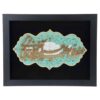 Framed Persian Marquetry Calligraphy Wood Inlay Art Sher