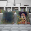Persian Velvet Cushion Cover - Bigharar Design (Set of 2)