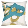 Persian Velvet Cushion Cover - Calligraphy Heh Design (Set of 2)