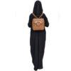 Sleeved Black Islamic Chador – Modest Women's Abaya (Sahar)