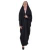 Sleeved Black Islamic Chador – Modest Women's Abaya (Sahar)