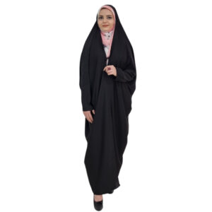 Sleeved Black Islamic Chador – Modest Women’s Abaya (Sahar)
