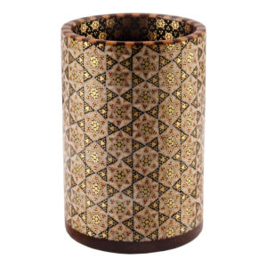 Persian Art Pen Holder – Khatamkari, Afra Edition