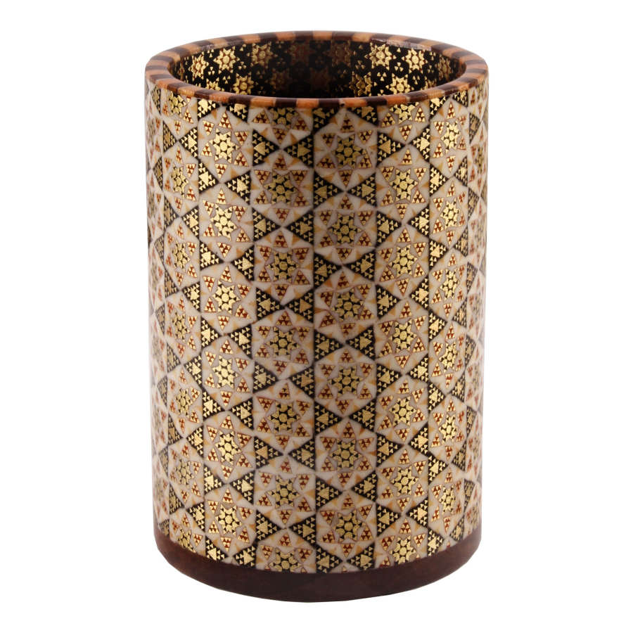 Persian Art Pen Holder – Khatamkari, Afra Edition