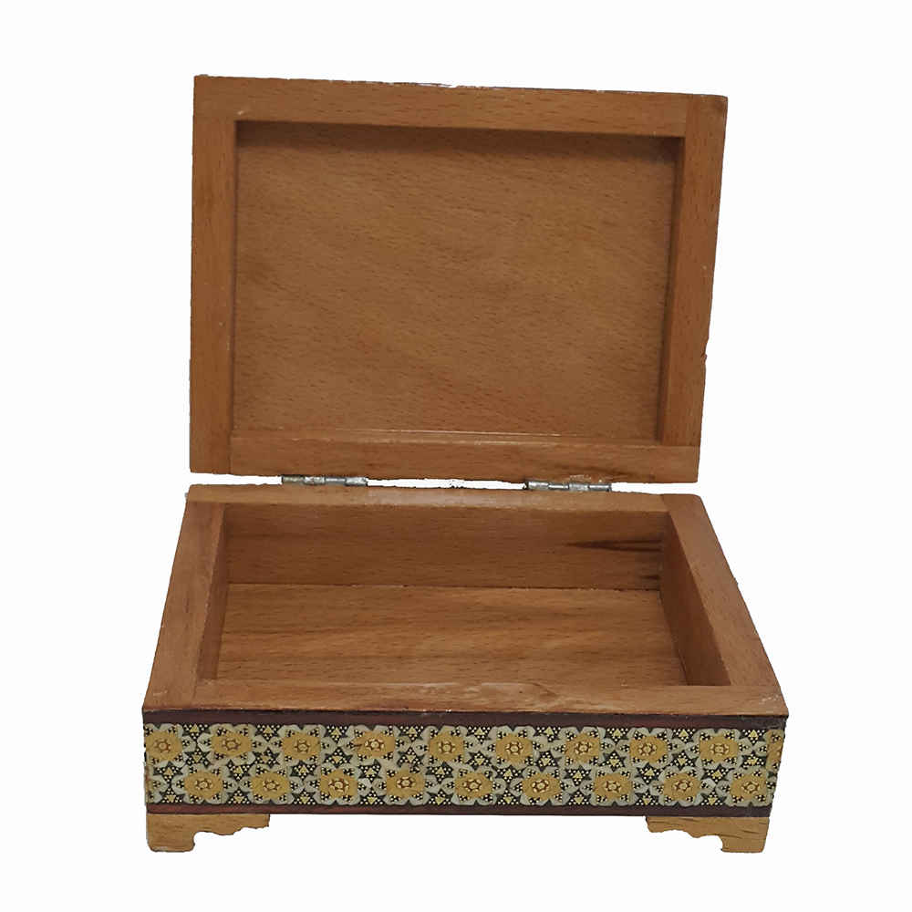 Traditional Desk Organizer – Naghashi Design in Wood