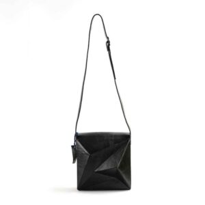 Luxurious Handcrafted Leather Crossbody Shoulder Bag – 3D Edition