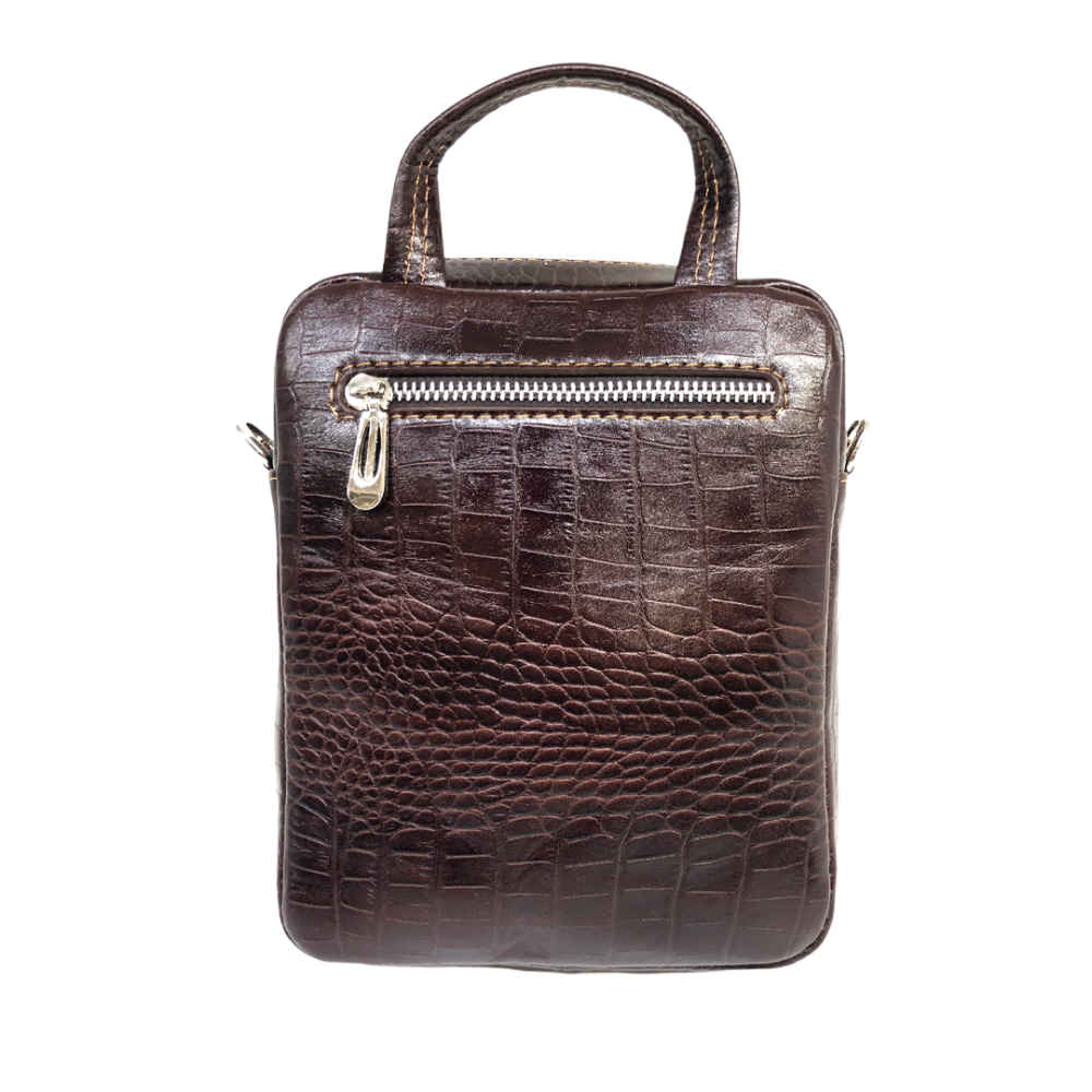Luxurious Leather Messenger Shoulder Bag – Handcrafted Model Raya