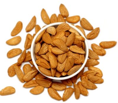 Raw Iranian Mamra Badam Almonds, Shelled Premium Almond Variety with Sweet Nutty Flavor, 250g