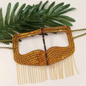 Handcrafted Battoulah Mask – Gulf Burqa Poolak Model