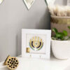 Decorative Wall Key Holder with the Deign Cheshm Nazar N24