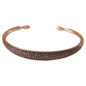 Persian Copper Bracelet – Floral