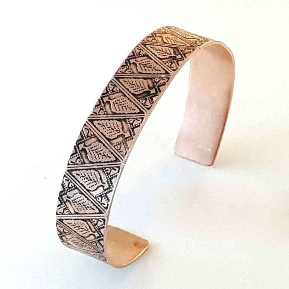 Persian Copper Bracelet Affirmation – Kaaj