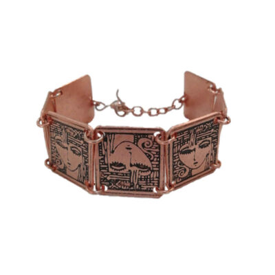 Persian Copper Cuff Bracelet – Rokh Design, Traditional Jewelry