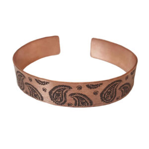 Persian Copper Bracelet Affirmation – Termeh
