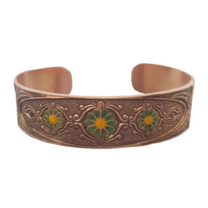 Persian Copper Bracelet Affirmation – lotus