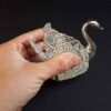 Persian Filigree Silver Spoon Holder Model Jeyran