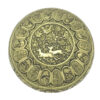 Decorative Brass Bowl Handcrafted Persian Engraved Shekar