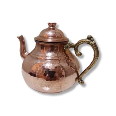 Persian Copper Teapot Handcrafted and Hammered Narin