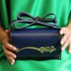 Luxurious Handcrafted Leather Crossbody Shoulder Bag - Persian Eshgh Design