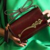 Luxurious Handcrafted Leather Crossbody Shoulder Bag - Persian Eshgh Design