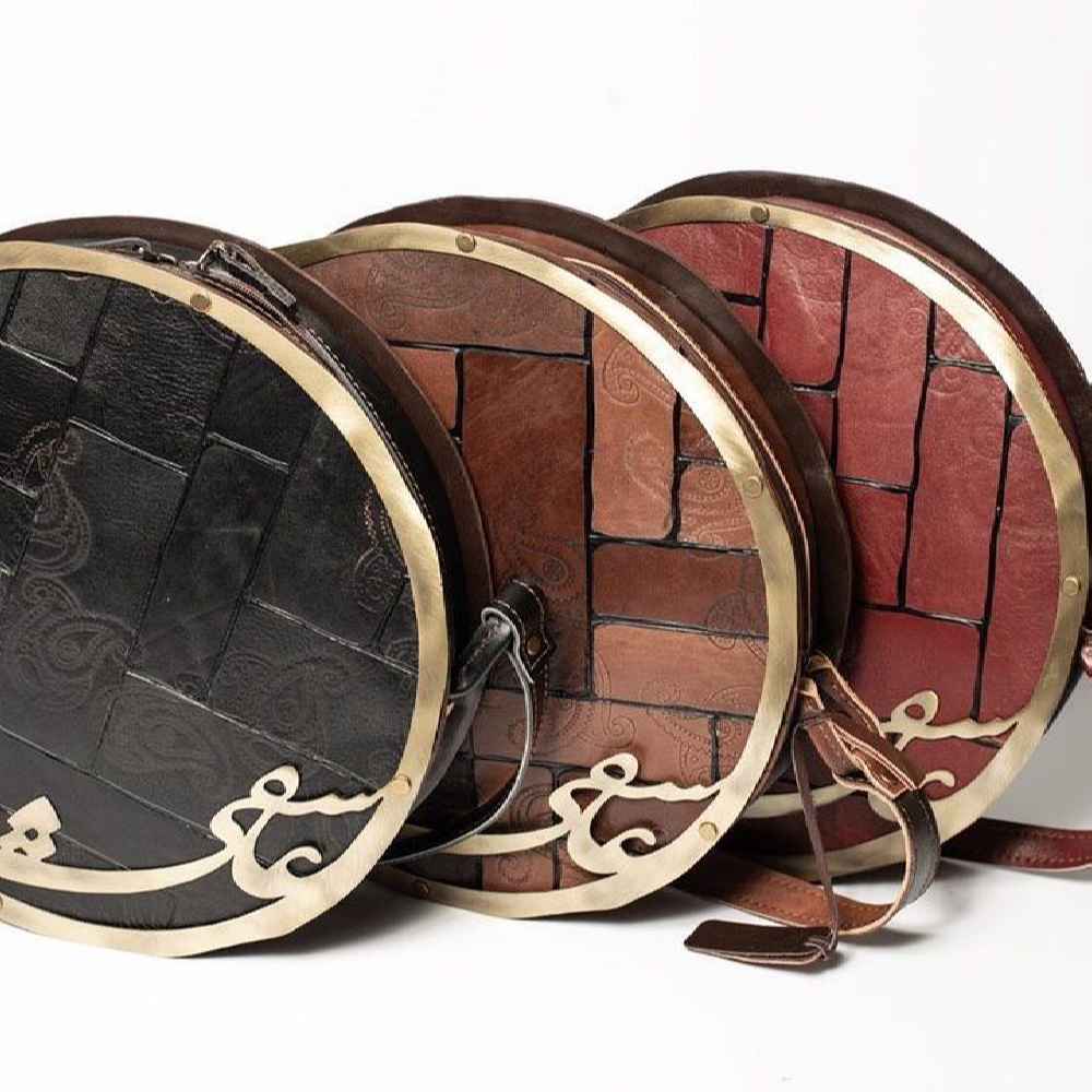 Luxurious Handcrafted Leather Crossbody Shoulder Bag – Love Edition