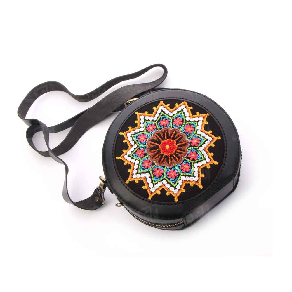 Luxurious Persian Leather Crossbody Shoulder Bag – Rashti Doozi