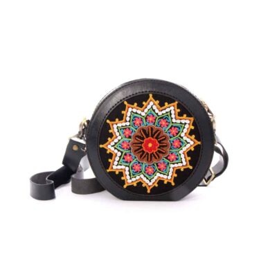 Luxurious Persian Leather Crossbody Shoulder Bag – Rashti Doozi