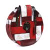Luxurious Handcrafted Leather Crossbody Shoulder Bag - Round Edition