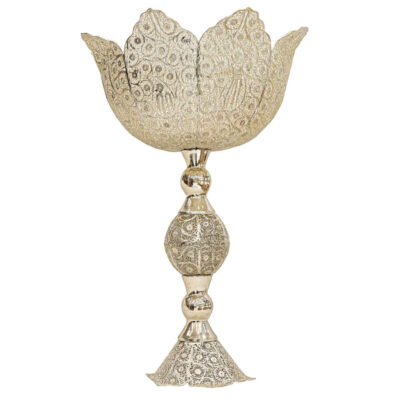 Persian Filigree Decorative Bowl – Shokoh Malileh-Kari Silver Fruit Bowl