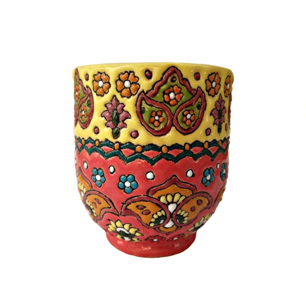 Artistic Pottery Cup – Handcrafted, Hana Model