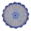 Decorative Copper Wall Plate Hand-Painted with Persian Minakari Enamel Azar
