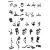 Persian Nail Stickers - Hich Style