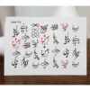Persian Nail Stickers - Romantic Theme
