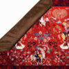 Persian Elegance Red Velvet Table Runner Shekargah II