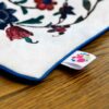 Persian Elegance White Velvet Table Runner Sana