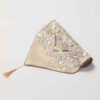 Persian Elegance White Velvet Table Runner Sima