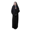 Persian Black Chador Abaya – Full Coverage Islamic Hijab (Nikzad)