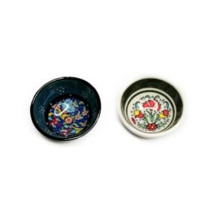 Set of 2 Handmade Decorative Pottery Bowls Model Maah