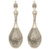 Decorative Copper Bottle Handcrafted Persian Engraved Silvana (2x)
