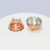 Set of 6 Traditionally Hammered Copper Dinnerware Bowls - Asa