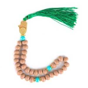 Islamic Karbala Tasbih Prayer Beads with Khak-e-Shifa for Shia Homa
