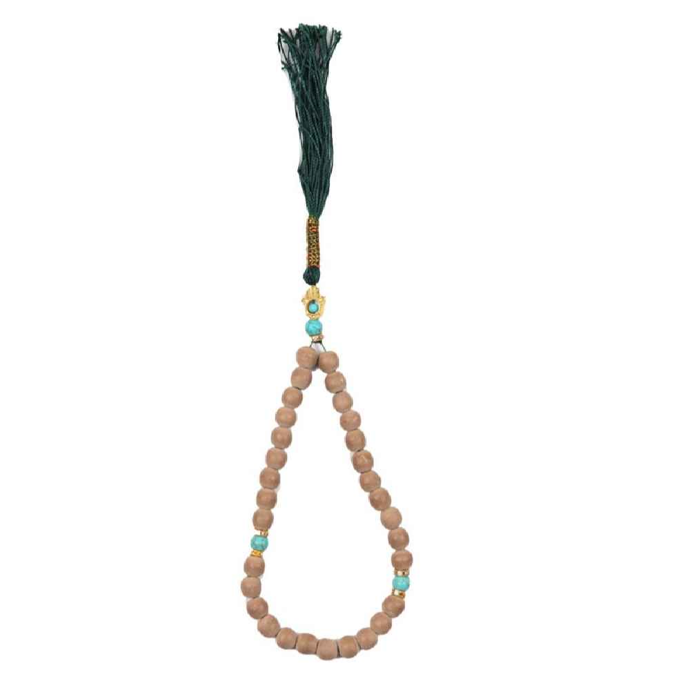 Islamic Karbala Tasbih Prayer Beads with Khak-e-Shifa for Shia Jeyran