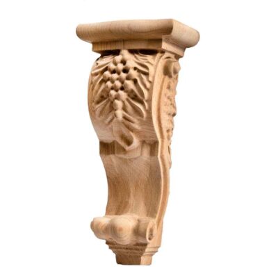Wood Carved Capital Model Vishka 04