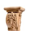 Wood Carved Capital Model Vishka 02
