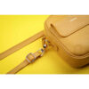 Luxurious Handcrafted Leather Crossbody Bag - Yellow Janta Edition